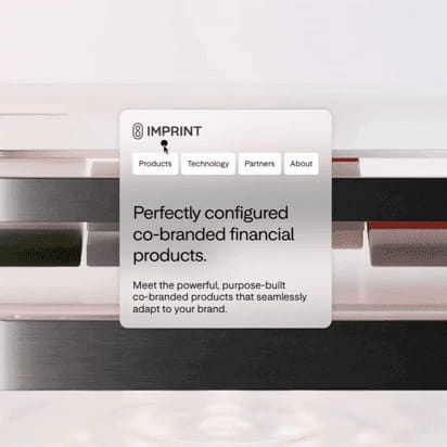 Imprint – Modern co-branded credit cards