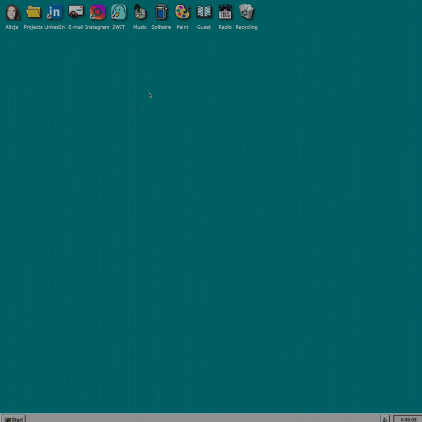 Alicja’s Desktop