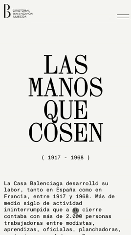 Las manos que cosen