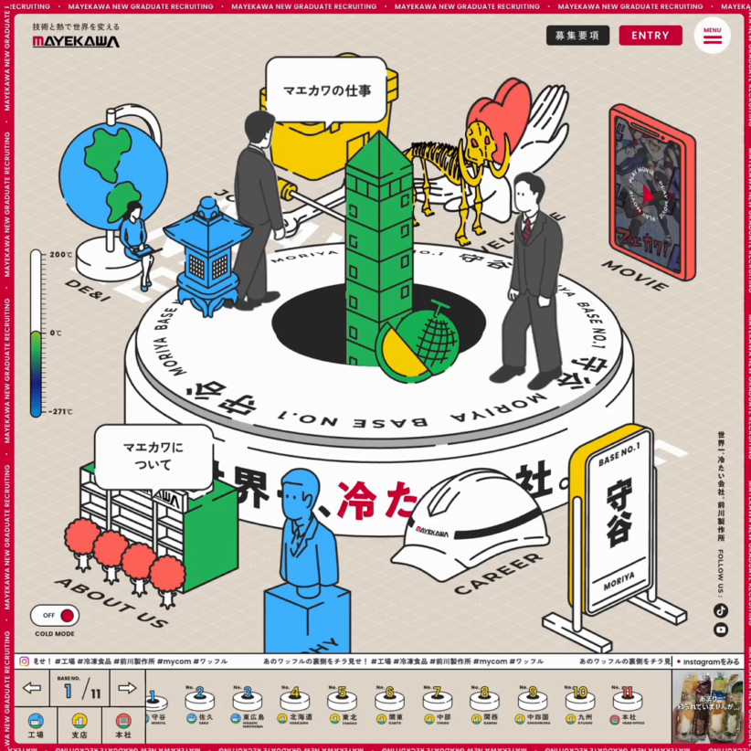 世界一、冷たい会社。前川製作所 新卒採用サイト