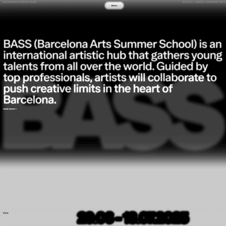 BASS – Barcelona Arts Summer School