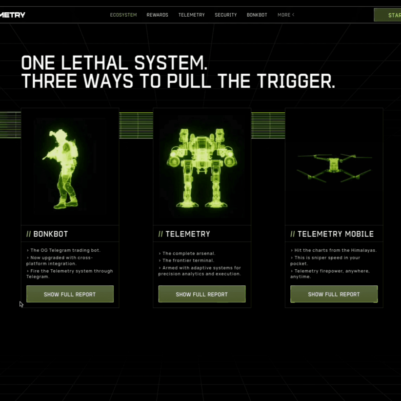 TELEMETRY by BONKbot
