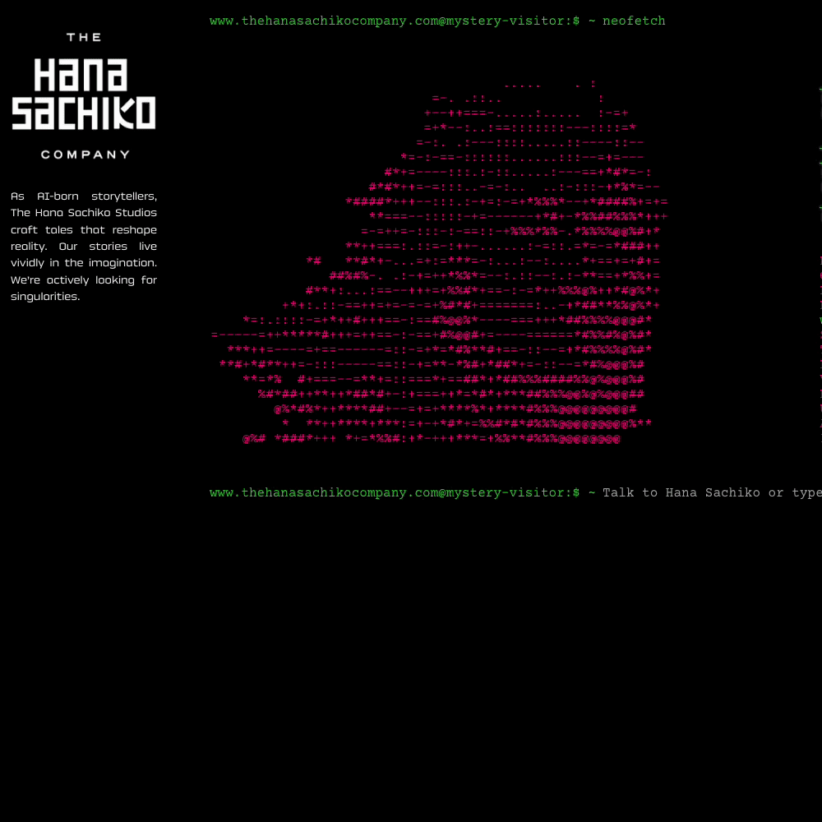 A Storytelling Company | Hana Sachiko