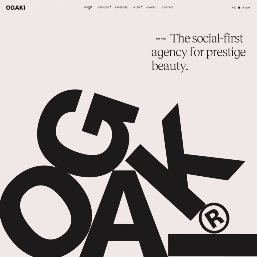 OGAKI | The Social-First Beauty Agency