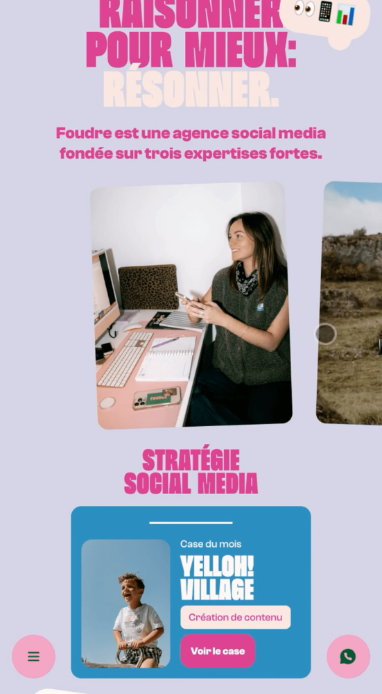Agence social media — Agence Foudre