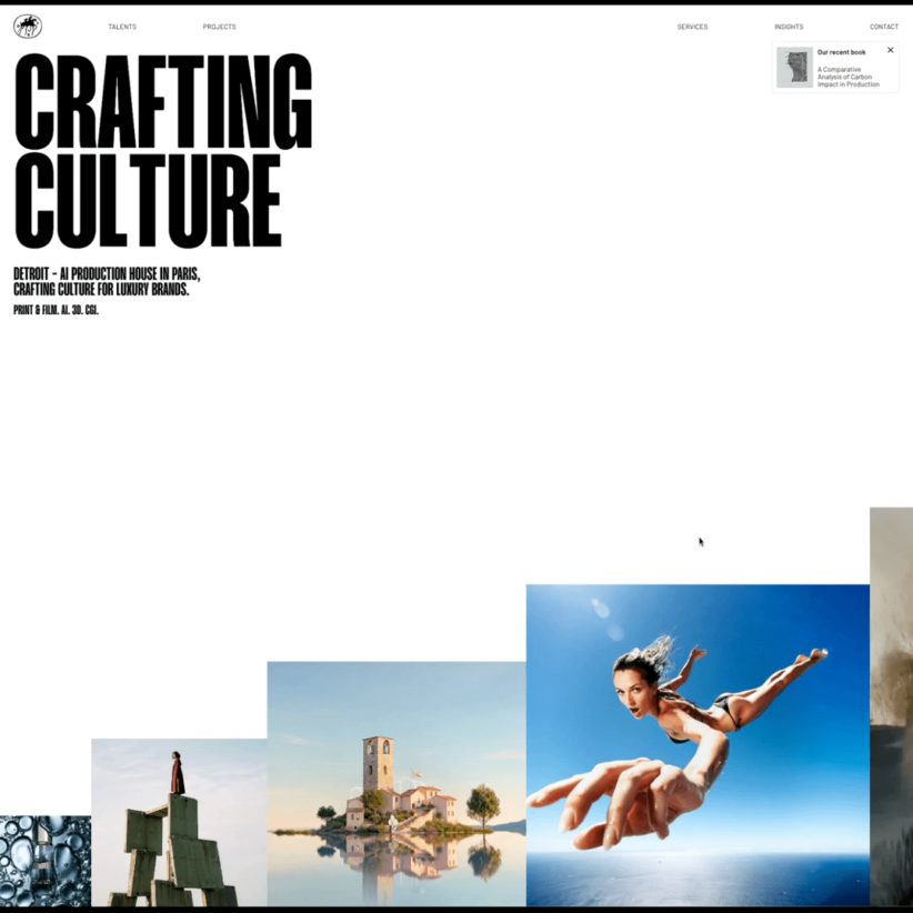 Detroit | AI Production House in Paris for Luxury Brands